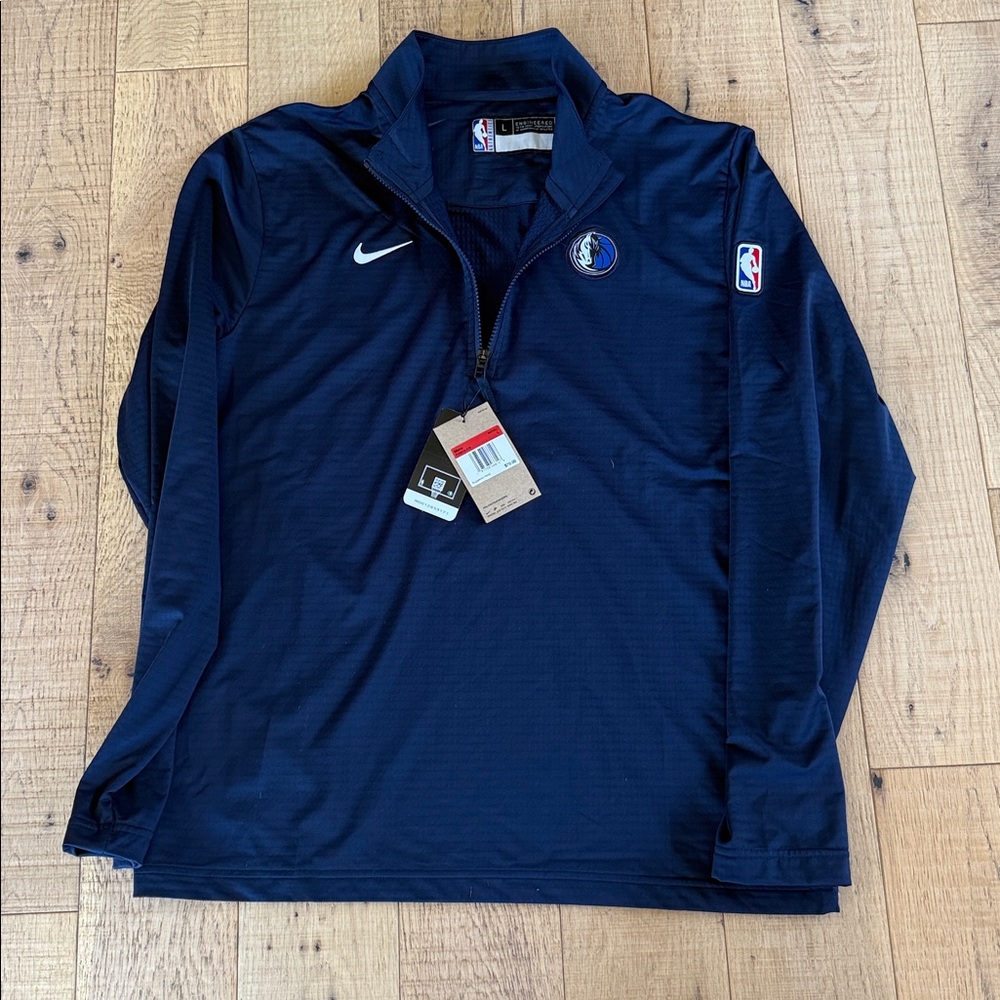 💙Dallas Mavericks Nike Team Pullover Navy Blue
